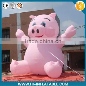 Best Selling Inflatable Pig Cartoon for Outdoor DECORATION thumbnail-1