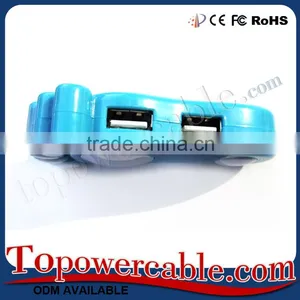 Cute Foot Shape Professional Power Adapter Usb 2.0 Extenders Hubs thumbnail-3