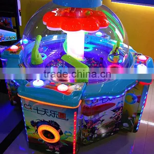 2106 Sinoarcade Nice Dedicated Gumball Claw Machine Game Amusement Park 4 Players Coin Operated Simulation Game Machine for Kids thumbnail-3
