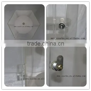 Custom Rotating Acrylic Jewelry Display Case ,acrylic Display Case Rotating Wholesale thumbnail-2