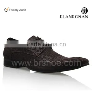 Men Lace-up Leather Shoe Genuine Dress Leather Shoes for Men Sales in Africa thumbnail-1