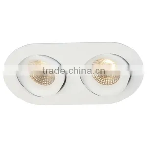 IP54 High Quality 2*8W Square Led Spot Ceiling Light,dimmable Led Spot Light thumbnail-2
