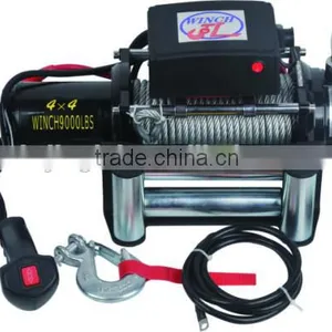 12v 9000lbs Mini Winch for 4X4 / Car Winch / 12v Electric Winch thumbnail-1