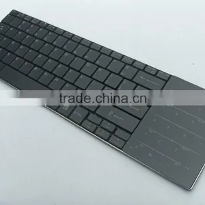 Polish Glass Surface 2.4G Wireless Full Touchpad Keyboard thumbnail-5