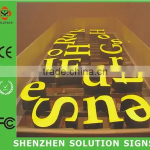Storefront Resin Green Light Led Illuminated Letter thumbnail-6