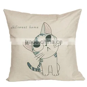100% Polyester Home Decorative Digital Printing Cheap Cushion Cover thumbnail-3