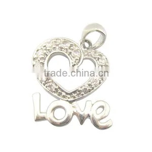 925 Silver Jeweley Love Sterling Silver Pendant thumbnail-1