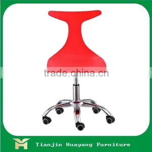 Modern Design Fish Tail-like Metal Base Office Furniture ABS EXECUTIVE CHAIR/ OFFICE LIFT CHAIR/ PLASTIC SWIVEL CHAIR thumbnail-1