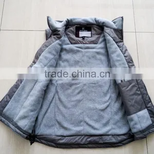 100% Polyester Work Vest Uniform Fleece Lining With Pockets for Men Wholesale thumbnail-3