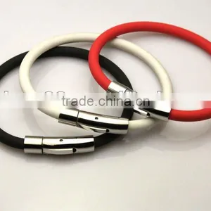 2012 New Design Ge-ti Energy Bracelet Silicone With Special Clasp thumbnail-1