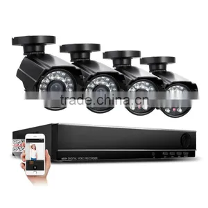 Night Vision 1280*720P HDMI DVR 8CH Channel 8pcs IR Bullet Outdoor Waterproof Security CCTV IP Camera System thumbnail-3