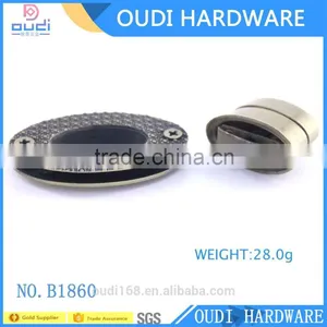 Fashion Metal Handbag Lock, Top Sale Metal Lock for Bag Accessory, High Quality Guangzhou Hardware Decorative Quality Choice thumbnail-4