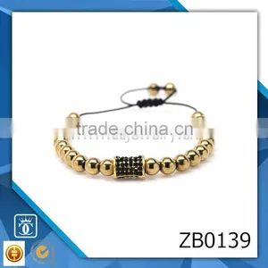 Gold Plating Bracelet, Micro Pave Setting Jewelry, Lovely Cute Bracelet thumbnail-1