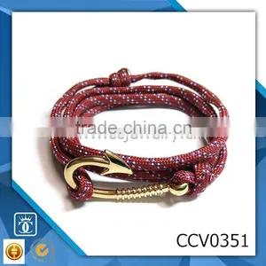 Diy Charms Infinity Bracelet Fashion Anchor Rudder Bracelet Owl Anchor Infinity Bracelet Braided Leather Bracelet Designs thumbnail-1