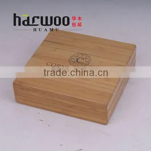Square Nature Craft Bamboo Box thumbnail-1