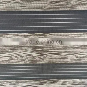 Europen Style Wooden Line Zebra Blinds Fabric thumbnail-3