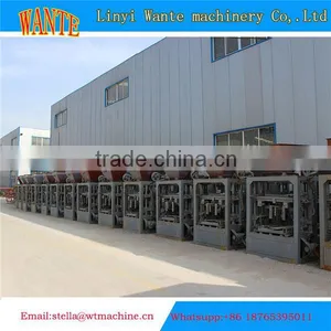 Linyi Wante Machinery QT4-24 Semi Automatic Cement Hollow Paver Brick Making Machine Price for Sale Supplier's Choice thumbnail-4