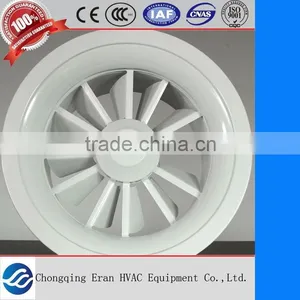 High Performance Air Condition Aluminium Round Swirl Diffuser thumbnail-1