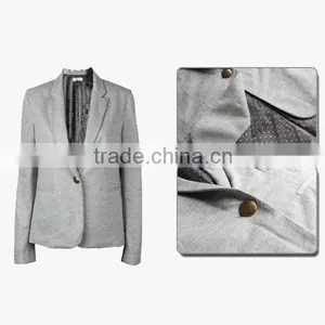 Garments Supplier New Fitness Cotton Model Blouse for Uniform thumbnail-2