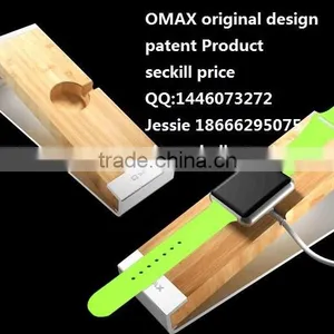 2015 Multifunction Aluminum Metal Charging Dock for Apple Watch, Dual Purpose Stand for Apple Watch & Iphone thumbnail-5