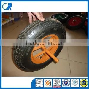 China Pneumatic 4.00-8 Rubber Wheelbarrow Tire thumbnail-1