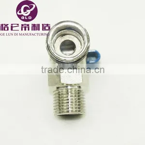 Factory Directly Supply Open Brass Washing Angle Ball Valve thumbnail-3