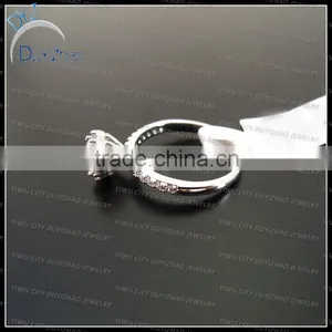 Factory Price Ladies Pave Diamond Rings thumbnail-2