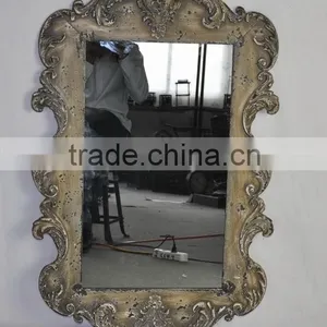 12B612SG Antique Style Decorative Metal Framed Wall Mirror or Makeup Mirrors thumbnail-1