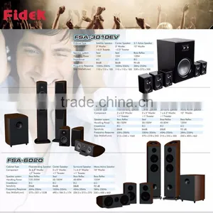 Fidek Audio Home Theater System Floorstanding/Center/Surround/Mono Active Woofer Bass Reflex/seal Flat Audio Speaker System thumbnail-3