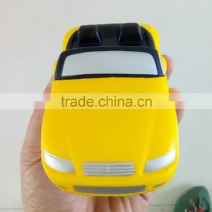 Yellow Roadster Foam Toys Promotional Stress Toys thumbnail-1
