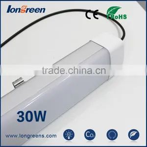 CE Rohs CERTIFIED 600mm 2ft 1200mm 4FT 30W 60W IP65 LED Waterproof Outdoor TUBE LIGHT LED Tri-proof Light thumbnail-1