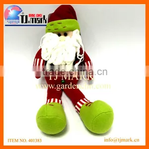 CHRISTMAS DECORATION HANGING SANTA, LONG LEG SANTA thumbnail-1
