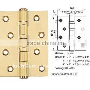 Contemporary Brass Door Hinges thumbnail-1