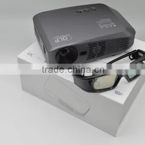 RGB Quad Core Android 4.4 LED Lamp Projector With Cpu Rk3688 H.265 HD 4K thumbnail-5