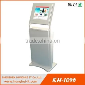 19 Inch Customize Printer Floor Standing Kiosk With Multi Touch thumbnail-3