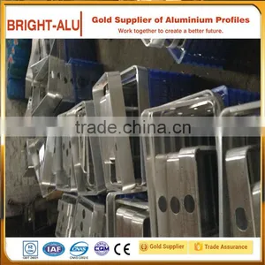 Light Weight Black and White Natural Anodized Bending Aluminium Section According to Your Drawing thumbnail-3