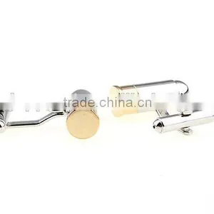 Bullet Cufflink, Bullet Point Cufflinks, Bullet Shaped Cufflinks thumbnail-2