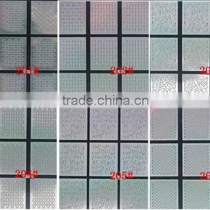 24 Style Nail Art Stamping Plate Nail Art Sticker Stencil Sticker Nail Art Sticker thumbnail-3