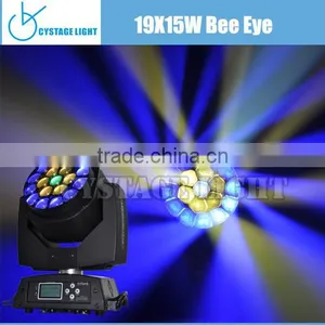 Stage Led Light 19x15W Rgbw Zoom B Eye K10 Moving Head Dj Light thumbnail-5