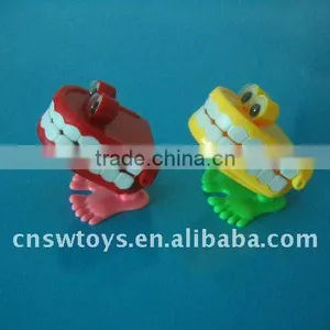 Wind up Baby Teeth Rattle Toys ,plastic Teeth thumbnail-1