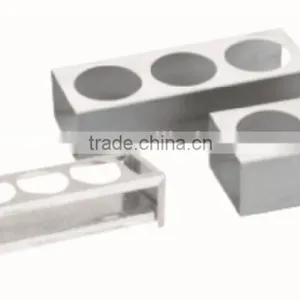 MK03-744 Hospital Surgical Medical Stainless Steel Medical Hollow Ware Instruments Bottle Rack thumbnail-1