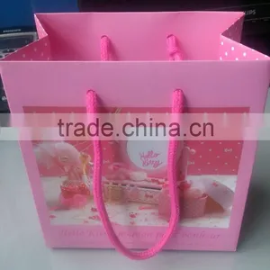 Carton Gift Paper Bag With Handle thumbnail-1