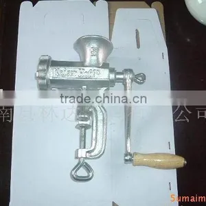 High Quality With Low Price 10# Manual Meat Mincer- Factory thumbnail-1