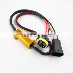 h8 h9 H11 Load Resistor Warning Error Decoder Canceller For LED Bulb Fog Light Led Canceller thumbnail-2