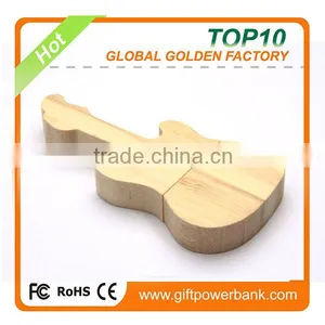 Christmas Gift Wooden Violin USB Flash Pen Drive thumbnail-1