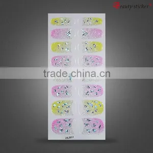 Fashion Laser Design Gradient Nail Sticker Nail Art Products Nail Wraps thumbnail-2