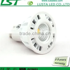 LED COB Spot Lamp,1 x 5W Ultra Bright COB, AC85-265V, Halogen Equivalance 50W,Light LED Lux GU10 thumbnail-1