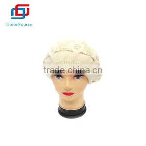 Best Quality Ladies Elegant Acrylic Woolen Hat thumbnail-1