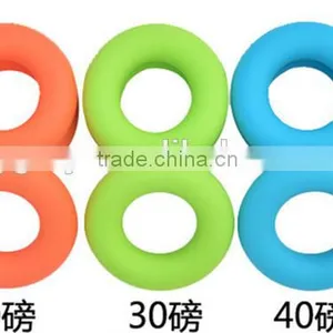 7cm Strength Finger Hand Grip Muscle Power Training Rubber Ring Exerciser thumbnail-1