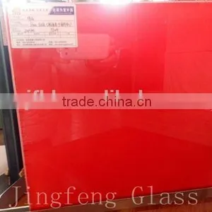 Colorful Laminated Glass for Decoration, Silkscreen Print Frit Glass, Interior Glass thumbnail-1